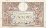 France 100 francs 100 Francs Luc Olivier Merson - Modifié - 21-10-1937 Série R.55991 -