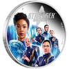 Tuvalu 2 dollars Equipage de l'USS Discovery - Star Trek Discovery - 2 Dollars Argent (2 onces) 2019 -