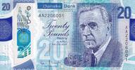 Irlande du Nord 20 pounds 20 Pounds - H. Ferguson - City Hall - 2019 - Série AA - P.NEW -