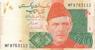 Pakistan 20 rupees 20 Rupees - M. Ali Jinnah - 2022 - Série MF -