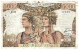 France 5000 francs 5000 Francs Terre et Mer - 03-11-1949 - Série R.25 - F.48.02 -