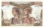 France 5000 francs 5000 Francs Terre et Mer - 05-04-1951 - Série L.53 - F.48.04 -