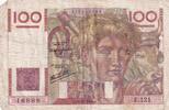 France 100 francs 100 Francs - Jeune Paysan - 31-10-1946 - Série E.121 - F.28.10 -