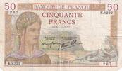 France 50 francs 50 Francs Cérès - 28-04-1938 - Série K.8222 -