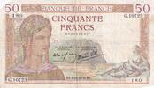France 50 francs 50 Francs Cérès - 10-08-1939 - Série G.10723 -