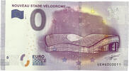 Billet 0 Euro Souvenir - Nouveau Stade Vélodrome de Marseille 2016 - petite numérotation NEUF
