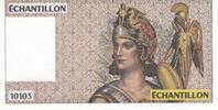 France 100 francs 100 Francs - Athéna - Echantillon - Type 10103 - Format Delacroix -