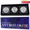 Coffret ASTROLOGIE Balance - Scorpion - Sagittaire - comprenant 3 bullions 1 once - Exclusif Emonnaies NEUF