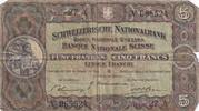 Suisse 5 francs 5 Francs William Tell - 16-11-1944 - Série 27 A -