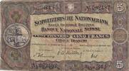 Suisse 5 francs 5 Francs William Tell - 16-10-1947 - Série 34 F -