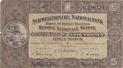 Suisse 5 francs 5 Francs William Tell - 20-01-1949 - Série 40 C -