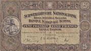 Suisse 5 francs 5 Francs William Tell - 22-02-1951 - Série 49 D -