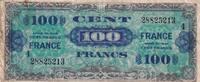 France 100 francs 100 Francs - Impr. américaine (France) - 1944 - Série 4 - 28825213 -