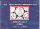 France Série BU 1996 - 3 monnaies en Francs -