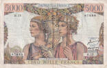 France 5000 francs 5000 Francs Terre et Mer - 10-03-1949 - Série H.15 - F.48.01 -