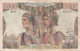 France 5000 francs 5000 Francs Terre et Mer - 03-11-1949 - Série W.37 - F.48.02 -