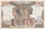 France 5000 francs 5000 Francs Terre et Mer - 05-04-1951 - Série N.65 - F.48.04 -