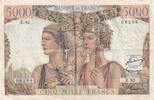 France 5000 francs 5000 Francs Terre et Mer - 07-02-1952 - Série E.92 - F.48.06 -