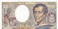 France 200 francs 200 Francs Montesquieu - 1992 - Série D.107 -