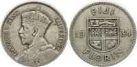 Fidji 1 florin 1 Florin - George V - 1934 - Argent -