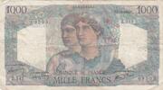 France 1000 francs 1000 Francs Minerve et Hercule - 03-10-1946 - Série Z.341 -