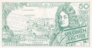 France 50 francs 50 Francs - Racine - Billet Scolaire - Série X.0 -