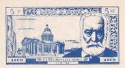 France 5 nf 5 NF - Victor Hugo - Billet scolaire - 1963 -
