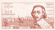 France 10 nf 10 NF - Richelieu - Billet scolaire - 1960 - Série G.105 -