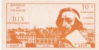 France 10 nf 10 NF - Richelieu - Billet scolaire - 1963 -