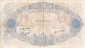 France 1933 500 Francs Rose et Bleu - 09-03-1933 - Série F.2141 PTB