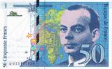 France 50 francs 50 Francs - Saint-Exupéry - Signé Vigier - 1994 - Lettre Q - F.73.01a -