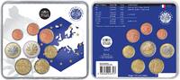 France - Monnaie de Paris  20 ans de lEuro - Miniset BU 2022 (MDP)