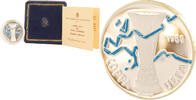 Italie jeton Coupe de l'UEFA 1989 - Naples Championne - Argent -