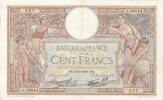 France 100 francs 100 Francs Luc Olivier Merson - 02-12-1937 - Série S.56044 - F.25.4 -