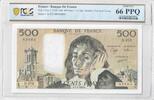 France 500 francs 500 Francs - Pascal - 03-03-1988 - Série D.273 - PCGS 66 PPQ -