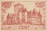 France 100 unité 100 - Chateau - Billet scolaire - ND -
