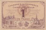 France 1 franc 1 franc - Chambre de Commerce de Caen et Honfleur - 1915 - Série 0.03 -