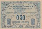 France 50 centimes 50 centimes - Chambre de Commerce de Caen et Honfleur - 1915 - Série 0.02 -