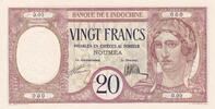 Nle Calédonie 20 francs 20 Francs Au Paon 1929 - Spécimen -