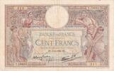 France 100 francs 100 Francs Luc Olivier Merson - Grands Cartouches - 09-06-1938 - Série T.59663 -