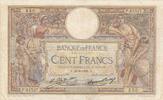 France 100 francs 100 Francs LOM - Grands cartouches - 28-06-1929 - Série P.25537 -