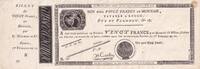 France 20 francs 20 Francs - Caisse d'échange des Monnaies Rouen - An 12 - non émis -