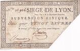 France 20 livres 20 Livres Siège de Lyon - Août 1793 - n° 28906 -