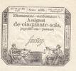 France 50 sols 50 Sols Liberté et Justice (23-05-1793) - Sign. Saussay - Série 2686 -