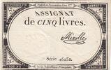 France 5 livres 5 Livres - 10 Brumaire An II (31.10.1793) - Sign. Michaux - Série 19984 -