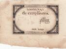 France 5 livres 5 Livres - 10 Brumaire An II (31.10.1793) - Sign. Bancey - Série 22033 -