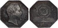 France jeton Napoléon III - Notaires de Meaux - Argent -