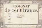 France 100 francs 100 francs - 18 Nivose An III - 1794 - Sign. De Caen - Série 467 -