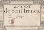 France 100 francs 100 francs - 18 Nivose An III - 1794 - Sign. Dehogues - Série 1746 -