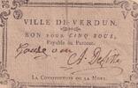 France 5 sols 5 Sous - Haute-Garonne - Verdun-sur-Garonne - 1792 -